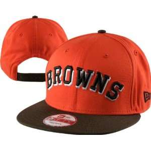   Browns Cooperstown 9FIFTY Reverse Word Snapback Hat