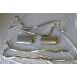   steel   with IMPOSTOR dual transverse muffler or resonators & mufflers