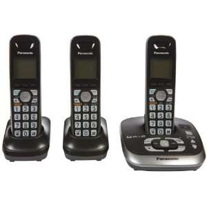  Panasonic Dect 6.0 Cordless Phone with Talking Caller ID 