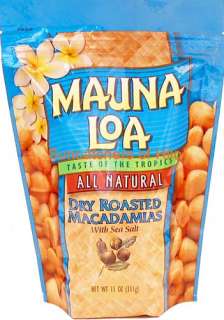 Mauna Loa Dry Roasted Macadamia Nuts 11 oz Bag