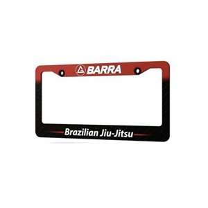 G.BARRA License Plate [Red] 