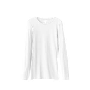  Energie® Crewneck Long Sleeve Tee Shirt, White   Size XL 
