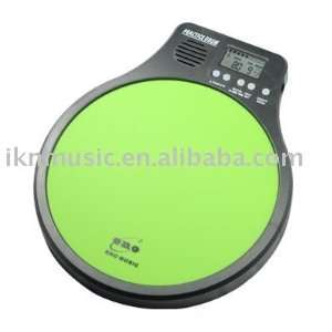  digital practice drum with digital metronome green color 