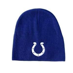 Indianapolis Colts Classic Knit Beanie (ROYAL BLUE)  