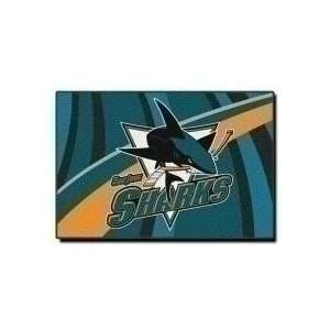  San Jose Sharks NHL Team Tufted 39 x 59 Rug Sports 