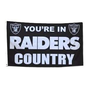   Sports Oakland Raiders 3x5 Country Design Flag