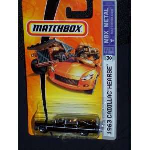  Matchbox 1963 Cadillac Hearse 2006 #30 Black Toys & Games