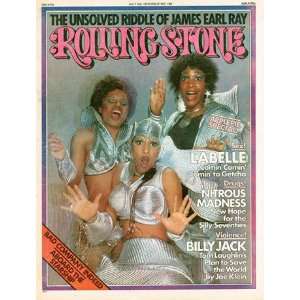  Labelle, 1975 Rolling Stone Cover Poster by Hiro (9.00 x 