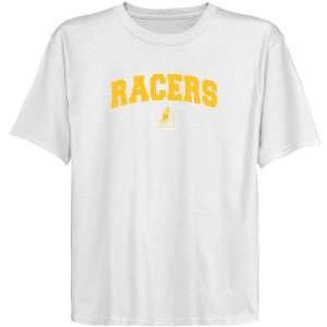  NCAA Murray State Racers Youth White Logo Arch T shirt 