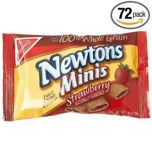 Nabisco Fig Newton Mini Strawberry Cookies, 1.34 Ounce Units (Pack of 
