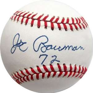  Joe Bauman 72 Autographed / Signed Baseball (JSA 