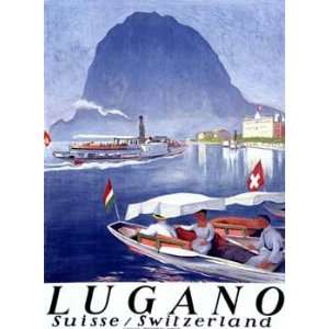    Otto Baumberger   Lugano Giclee on acid free paper