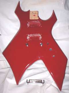 Red BC Rich Warlock Guitar Body   Brand New Old Stock   PRICE REDUCED 