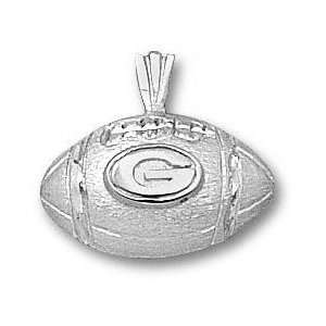  Green Bay Packers Solid Sterling Silver G Football 