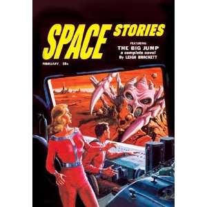  Space Stories Space Monster Attack 20x30 Poster Paper 