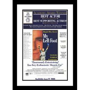  My Left Foot 20x26 Framed and Double Matted Movie Poster 