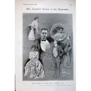  1908 Lily Langtry Haymarket Theatre Fearful Joy Ernest 