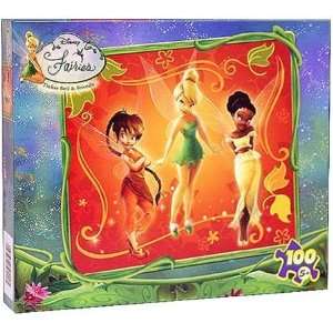   Puzzle   Tinker Bell and Friends 100 pcs Puzzle Toy Box Toys & Games