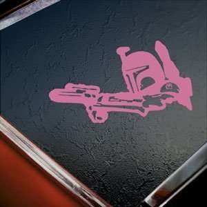  STAR WARS Pink Decal BOBA FETT BOUNTY HUNTER Car Pink 