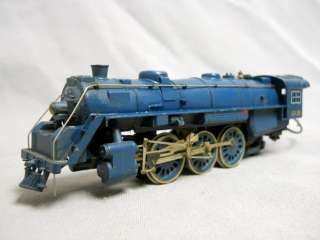 Vintage Mantua ? 2 6 2 Steam Locomotive Toy # 5322 HO Gauge Blue 