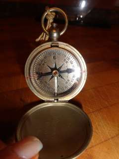 VTG Antique WWII US Armed Forces Military WITTNAUER Pocket Compass 