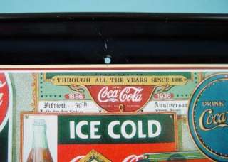 Coca Cola Serving Tray 1985 Through the Years History  