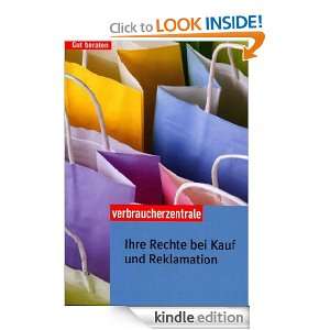 Ihre Rechte bei Kauf und Reklamation (German Edition 