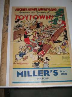 Mickey Mouse toy catalog 1930s Marx Popeye Fisher Price,celluloid 