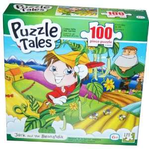   Tales 100 Piece Jigsaw Puzzle   Jack and the Beanstalk Toys & Games