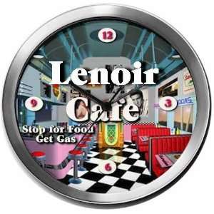  LENOIR 14 Inch Cafe Metal Clock Quartz Movement Kitchen 