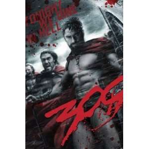    300   Movie Poster (King Leonidas / Gerard Butler)