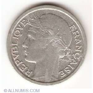  1948 B French Franc    Fine+ 