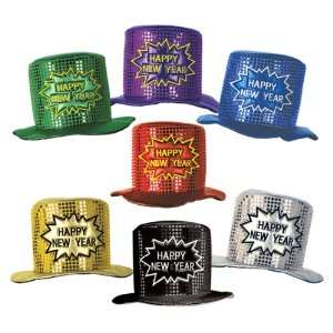  Glitz N Gleam HNY Top Hats Case Pack 48   572492