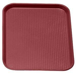  Tray Fast Food 12x16   Cranberry