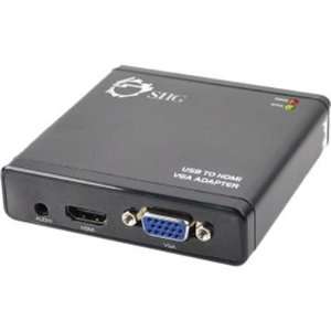  New USB 2.0 to HDMI/VGA   JUHM0012S1 Electronics