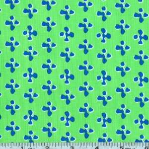   Blossoms Lime Fabric By The Yard mark_lipinski Arts, Crafts & Sewing