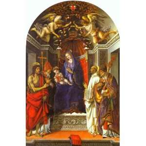 FRAMED oil paintings   Filippino Lippi   24 x 38 inches   Madonna and 