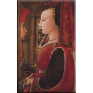   Figures 10x16 Streched Canvas Art by Lippi, Filippino