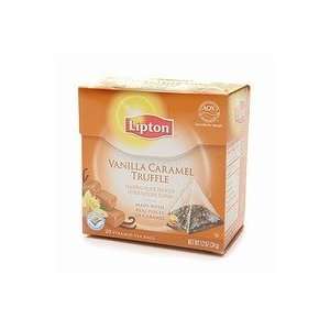Lipton Pyramid Black Tea Bags, Vanilla Grocery & Gourmet Food