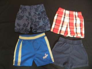   PC USED BABY BOYS 12 MONTH SPRING SUMMER CLOTHES LOT~MANY NAME BRANDS