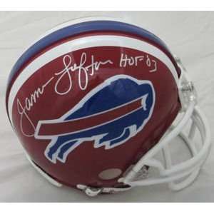  Autographed James Lofton Mini Helmet   Buffalo Bills 