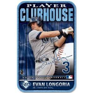  MLB Tampa Bay Rays Evan Longoria Sign