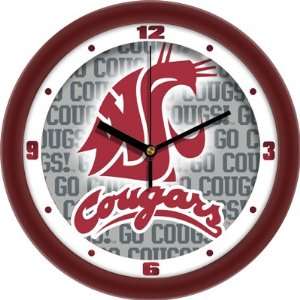  Washington State Cougars 12 Wall Clock   Dimension