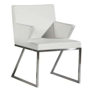  Bellini Modern Living Geom Arm Chair GEOM BLK pu / GEOM 