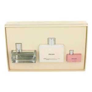 Prada Tendre Perfume for Women, Gift Set   1.7 oz EDP Spray + 3.4 oz 