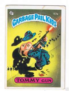 Garbage Pail Kids TOMMY Gun #57a Trading Card  