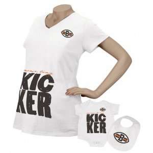   Browns Womens Kicker Maternity T Shirt/Infant Set