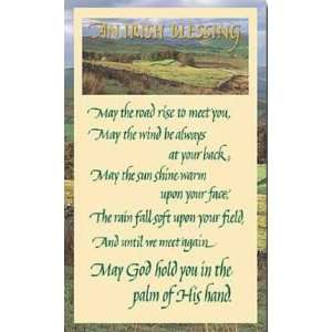  An Irish Blessing Prayer Card   Pack of 25 (PR44)