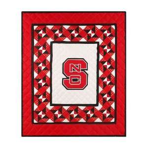  North Carolina State Wolfpack Patchwork Quilt