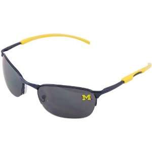 Michigan Wolverines Maize Metal Sunglasses  Sports 